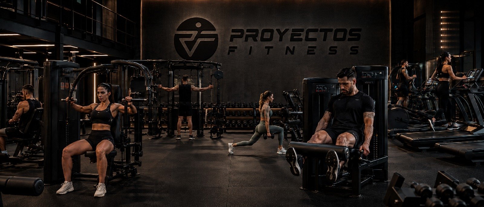 Gimnasio equipado